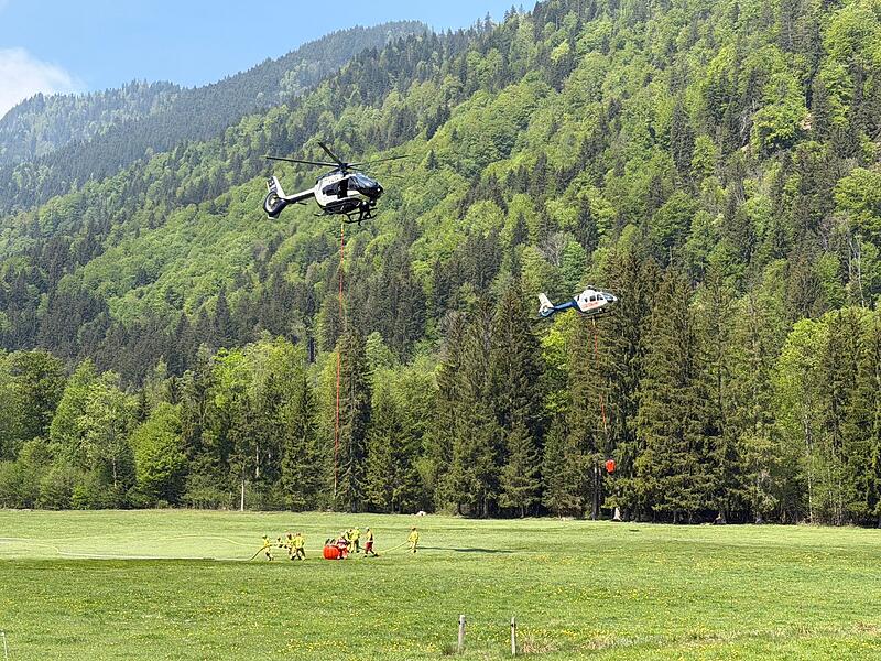 Waldbrand am Saur&uuml;sselkopf