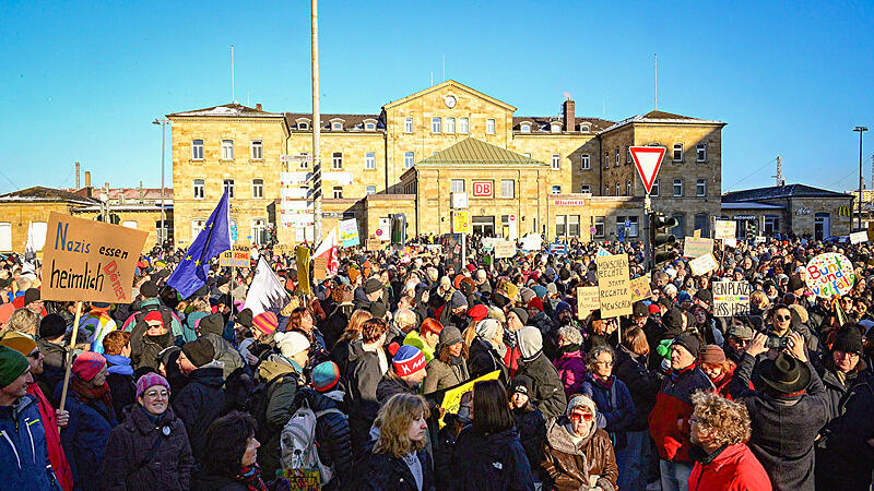 Großdemo gegen AfD und Faschismus in Bamberg Großdemo gegen AfD und Faschismus in Bamberg