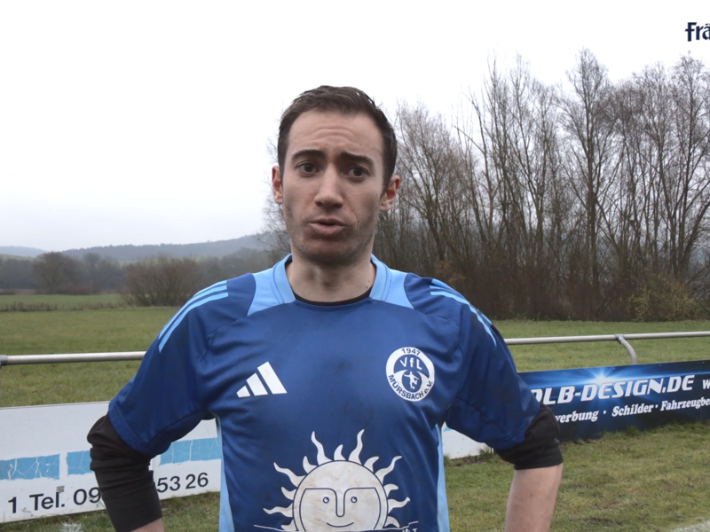Nico Imhof, Spielertrainer des VfL Mürsbach in der Kreisklasse 1 Bamberg, zieht nach der Partie gegen den FC Wacker Bamberg Bilanz. Nico Imhof, Spielertrainer des VfL Mürsbach in der Kreisklasse 1 Bamberg, zieht nach der Partie gegen den FC Wacker Bamberg Bilanz.
