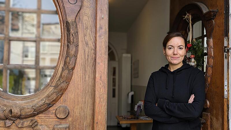 Antonia Beyerlein macht sich gro&szlig;e Sorgen um die Zukunft des Mehrgenerationenhauses.