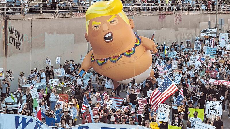 In zahlreichen US-Städten – so wie hier im kalifornischen Los Angeles – protestierten Millionen Amerikaner gegen die Politik von Donald Trump.