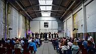Stimmungsvolle Konzerte verspricht der „ExSilentio“-Kammerchor unter der Leitung von Lukas Alois Roth für das laufende Jahr unter anderem beim Festival „Klang im Kesselhaus“ in Mainleus.