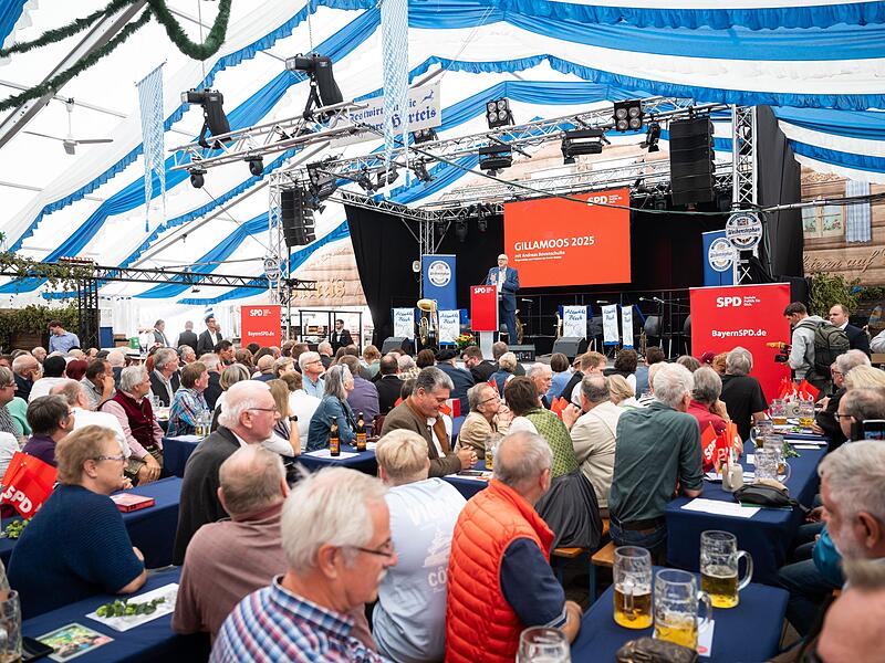 Politischer Frühschoppen auf dem Volksfest Gillamoos