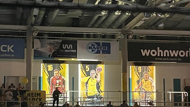 Drei HSC-Legenden wurden in der HUK-Arena am Samstagabend verewigt.