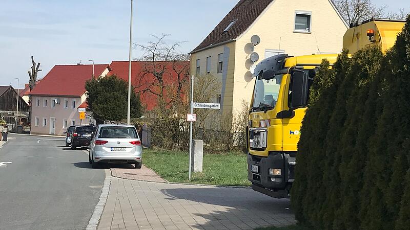 Wenn Laster aus der Schneise kommen, ist das noch gut sichtbar, bei Autos oder Fahrr&auml;der sieht das aber anders aus.