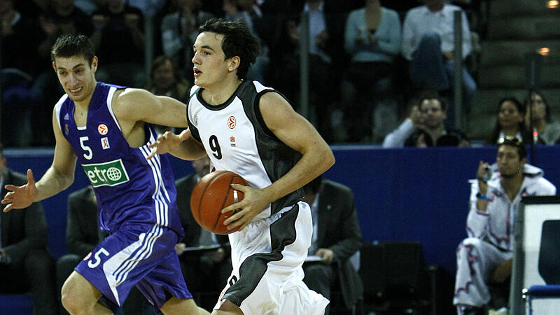 Karsten Tadda im ersten Pflichtspiel seiner Karriere gegen Real Madrid.