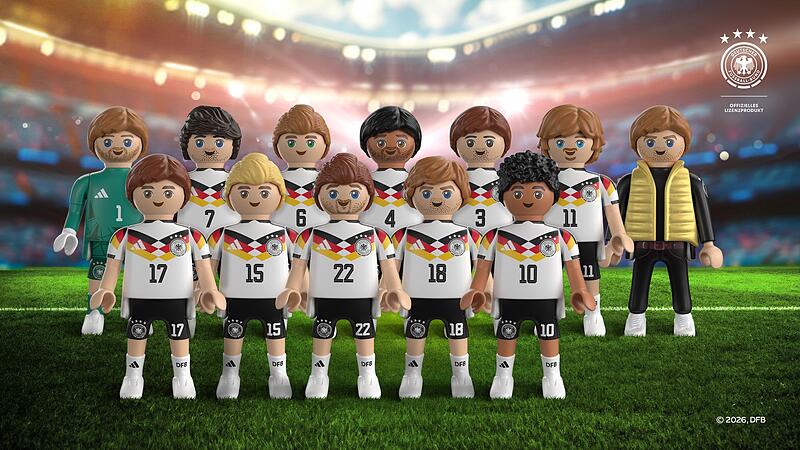 DFB-Elf als Playmobil-Figuren DFB-Elf als Playmobil-Figuren