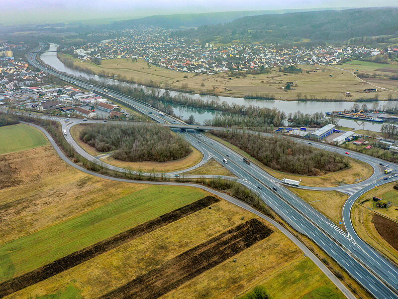 Ackerland, Stra&szlig;en, Siedlungen, Wald: Wie setzt sich Frankens Fl&auml;che zusammen? Und, noch wichtiger, wie sie sich im Laufe der Zeit wandelt, zeigt die exklusive FT-Datenanalyse.
