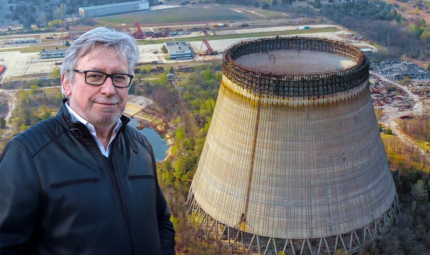 Johannes Grotzky berichtete 1986 f&uuml;r die ARD von der Nuklearkatastrophe in Tschernobyl.