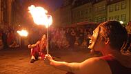 Der „Fire Ninja“ ist auch 2022 aufgetreten.