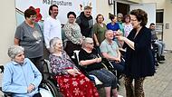 Schlagerstar Monika Martin zum Besuch in Kasendorf
