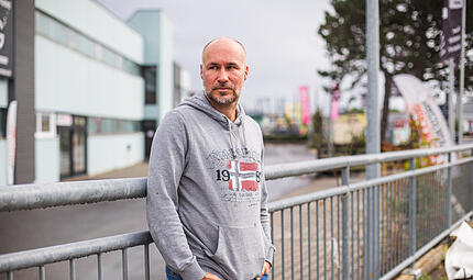 Markus H&uuml;mmer f&uuml;hrte im Hafen jahrelang einen Schuhhandel. Anfang 2026 musste in die Privatinsolvenz gehen.
