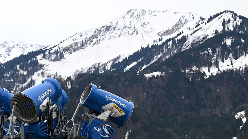 Schneekanonen in Bayern Schneekanonen in Bayern