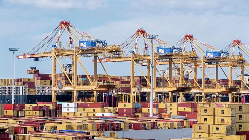 Containerterminal in Bremerhaven Containerterminal in Bremerhaven