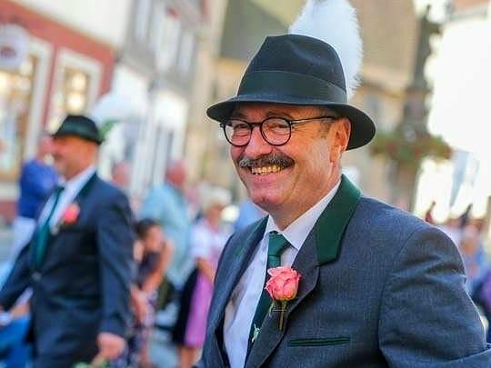 Sch&uuml;tzenmeister J&ouml;rg Schnitzler gibt sein Amt 2027 ab.