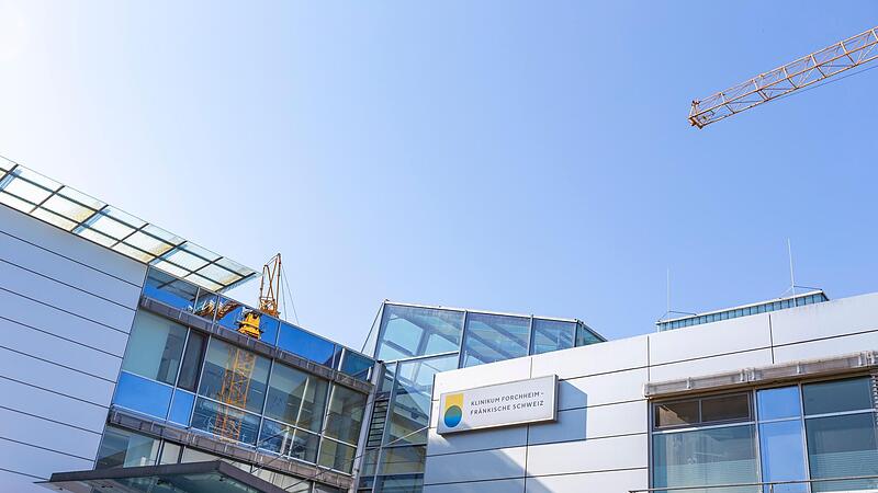 Die Forchheimer Klinik wird weiter umgebaut.Forchheim & Fr&auml;nkische Schweiz
