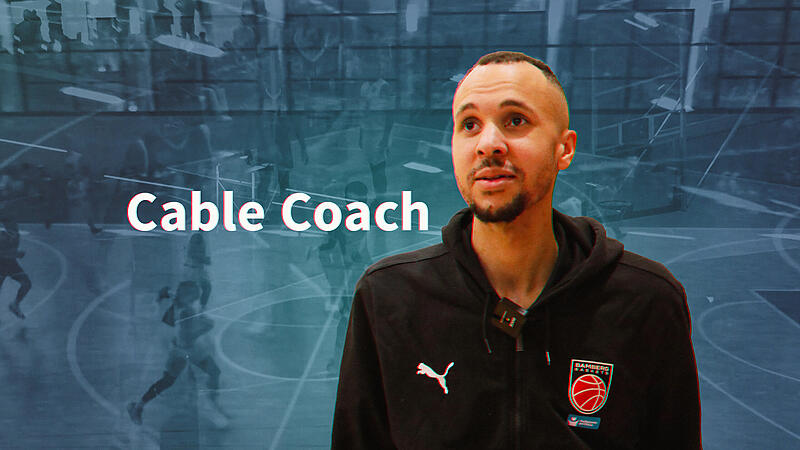 Samuel Gloser, Trainer der Bamberg Baskets Frauenmannschaft, ist unser Cable Coach.