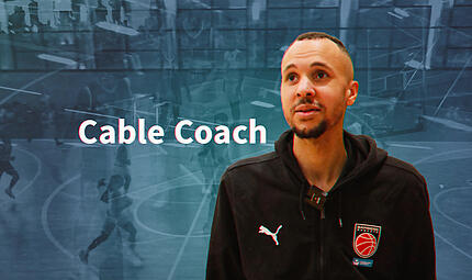Samuel Gloser, Trainer der Bamberg Baskets Frauenmannschaft, ist unser Cable Coach. Samuel Gloser, Trainer der Bamberg Baskets Frauenmannschaft, ist unser Cable Coach.