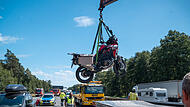 Unfall A3 Erlangen TennenloheUnfall A3 Erlangen Tennenlohe