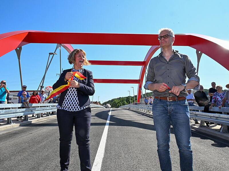 Piastenbrücke Forchheim EröffnungEröffnung Piastenbrücke