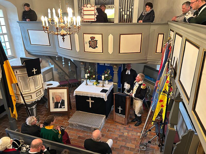 Ged&auml;chtnisveranstaltung in Bad Colberg zum 1. Todestag von Andreas Prinz von Sachsen-Coburg und Gotha