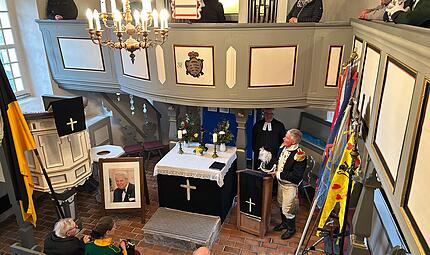 Ged&auml;chtnisveranstaltung in Bad Colberg zum 1. Todestag von Andreas Prinz von Sachsen-Coburg und Gotha