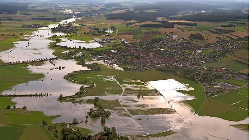 Das Hochwasser im Juli 2021 bei Mühlhausen