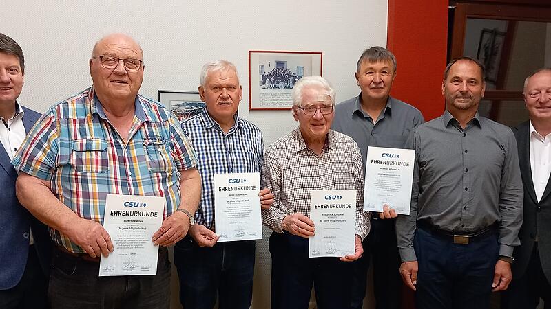 Ortsversammlung des CSU-Ortsverbandes Riedenberg