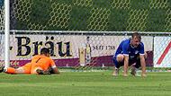 Ein Bild aus dem Spiel gegen die DJK Bamberg, das auch passend zur aktuellen Lage des FC Oberhaid ist. Bei der TuS Frammersbach setzte es in der Schlussminute eine 1:2-Niederlage.