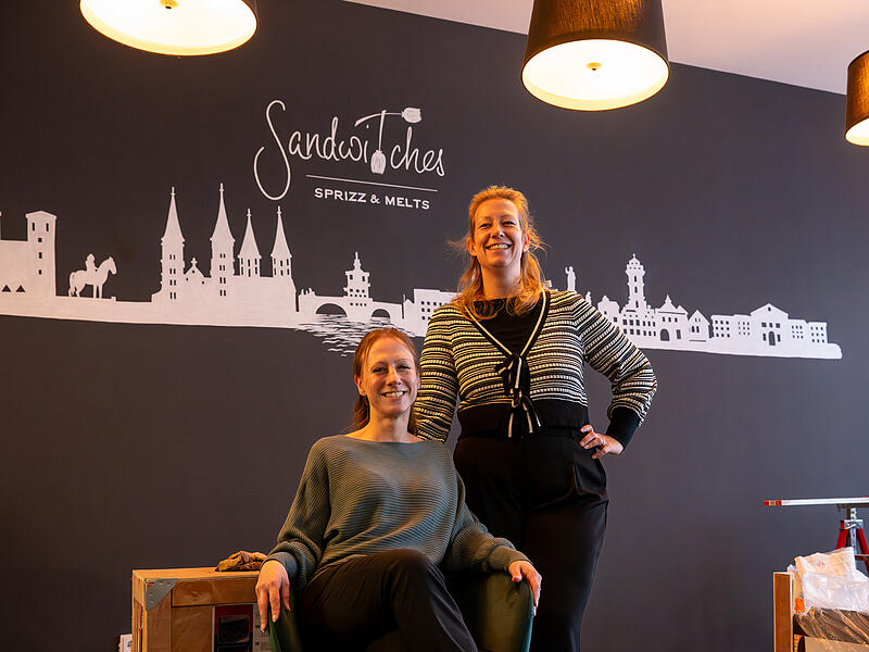 Schon bald gibt es in Bamberg einen neuen Gastro-Betrieb: Im Oktober eröffnen Annett Malter (l.) und Anja Bach ihr Café und ihre Sportbar „SandwiTches“.