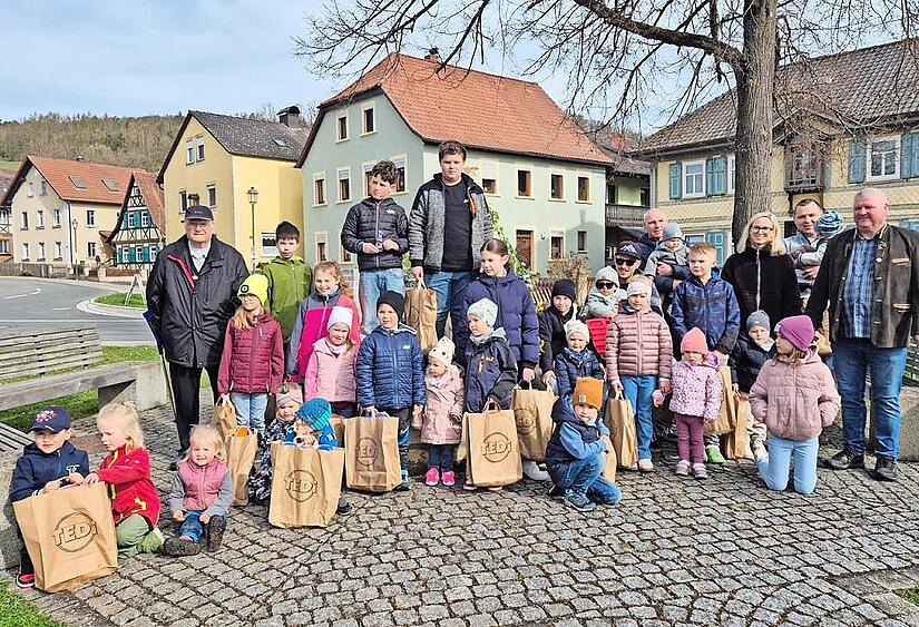 Der Obst- und Gartenbauverein hatte die Aktion vorbereitet.