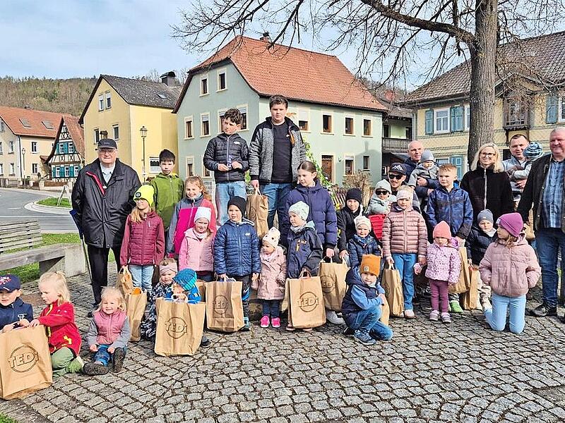 Der Obst- und Gartenbauverein hatte die Aktion vorbereitet.