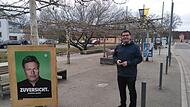 AfD Plakate Gundelsheim Shitstorm