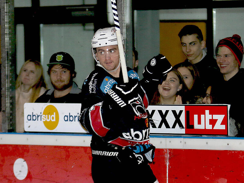 Sorgte bereits in der Saison 2019/2020 dank seiner Tore f&uuml;r freudige Gesichter bei den Fans der Ha&szlig;furt Hawks: R&uuml;ckkehrer David Hornak