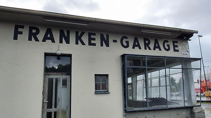 Wann kehrt endlich wieder Leben ein auf dem Gel&auml;nde der fr&uuml;heren Franken-Garage in der Saalfelder Stra&szlig;e 2?