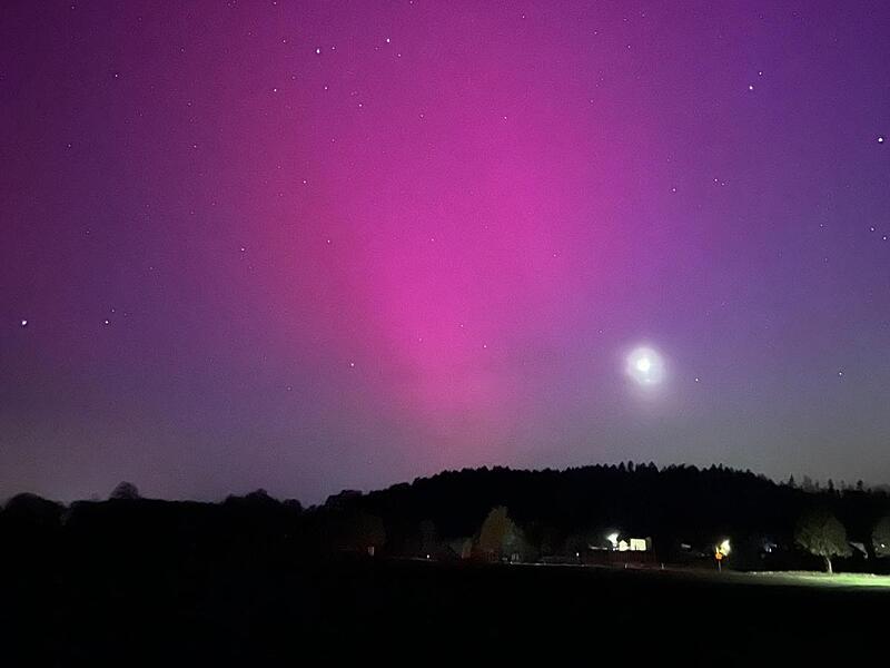 Polarlichter über KronachPolarlichter über Kronach