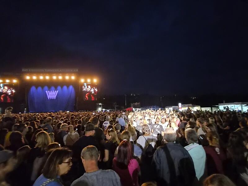 Wincent Weiss beim Open Air in Bad Kissingen