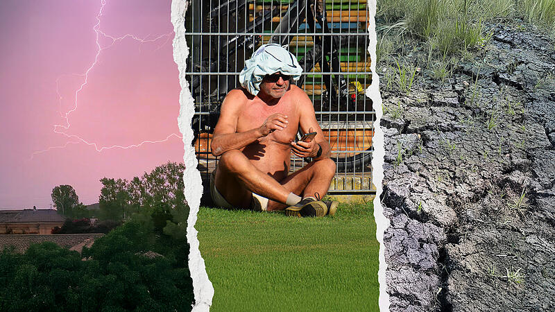 Folgen des Klimawandels in Unterfranken.