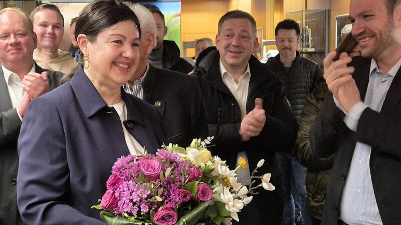 Angela Hofmann bleibt B&uuml;rgermeisterin in Kronach.