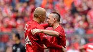 Arjen Robben und Franck Rib&eacute;ry