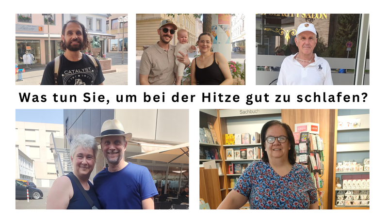 Die Gesichter der Umfrage