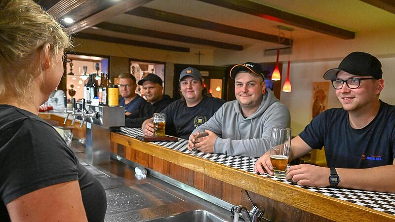 Stammgäste sind in den Bunker in Burgwindheim zurückgekehrt.