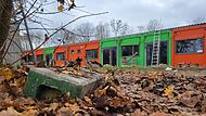 Kita Forchheim: Am Schießanger wird umgebautForchheim & Fränkische Schweiz Wo vor einigen Monaten noch Kinder tobten, wird heute schon gearbeitet. Der Blick auf die Container des Interimskindergartens „Am Schießanger“.
