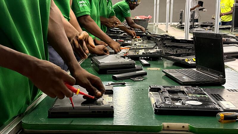 Elektroschrott in Ghana Elektroschrott in Ghana