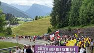 Demonstration und Totalsperre auf Brennerautobahn Demonstration und Totalsperre auf Brennerautobahn