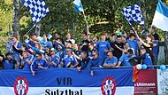 Toller Support von den Fans des VfR Sulzthal, die das Team gro&szlig;artig unterst&uuml;tzten  und dennoch den bitteren Abstieg in die Kreisklasse aushalten mussten.