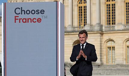 Wirtschaftsgipfel "Choose France" Wirtschaftsgipfel "Choose France"