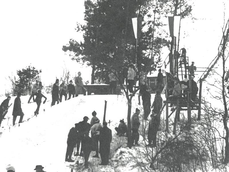 Die Skisprung-Veranstaltungen am Finsterberg waren sportliche wie gesellschaftliche Highlights.