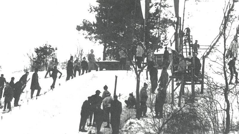 Die Skisprung-Veranstaltungen am Finsterberg waren sportliche wie gesellschaftliche Highlights.