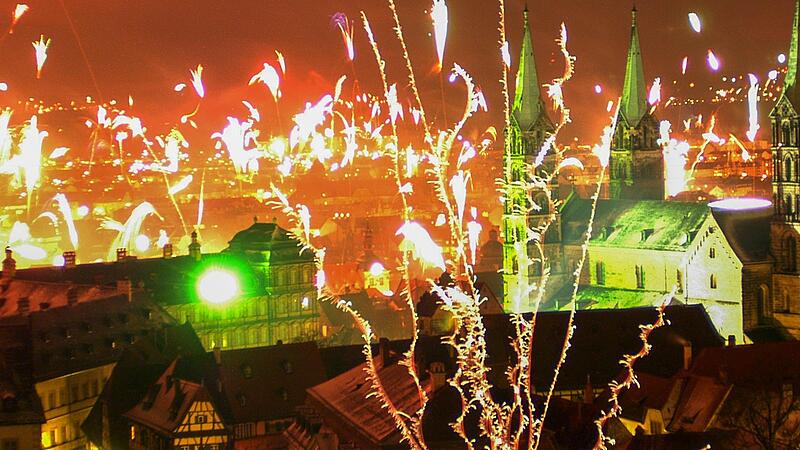 So wurde in Bamberg das Jahr 2020 begrüßt. Ob wie an Silvester 2019 auch heuer ein derartiges Spektakel abgebrannt wird, darf bezweifelt werden.